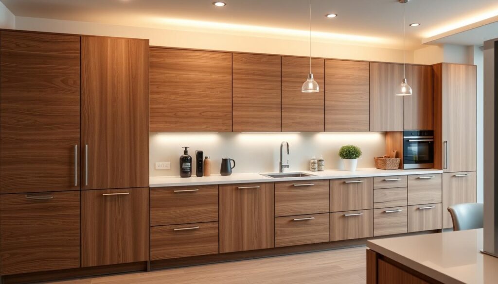 visual harmony in custom cabinetry